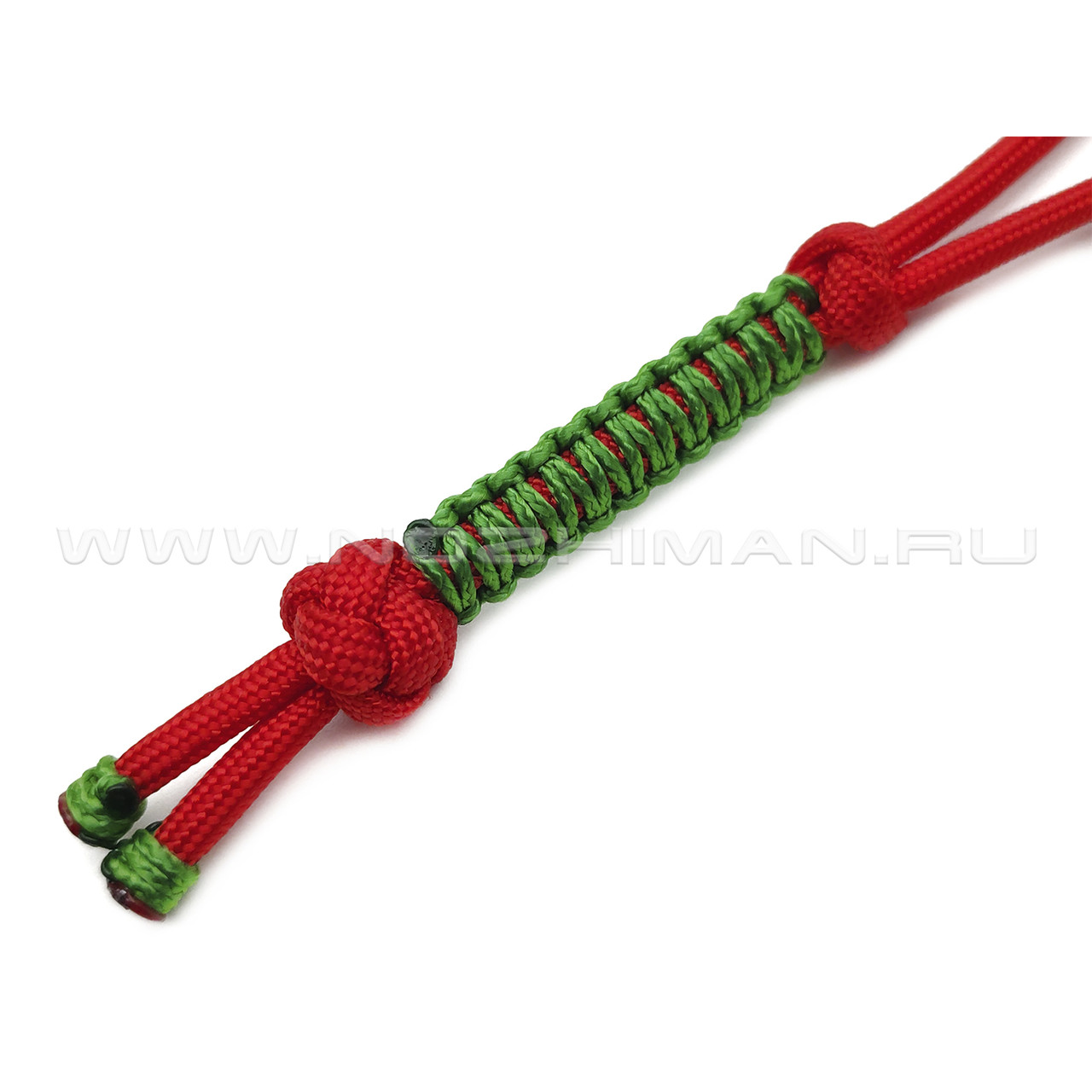 Темляк ОрЛина - Fire red & Green