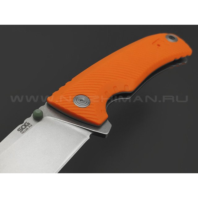 Нож SOG Tellus FLK Blaze 14-06-03-43 сталь CRYO 440, рукоять GRN