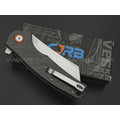 Нож CJRB Crag J1904-CF сталь D2, рукоять Carbon fiber