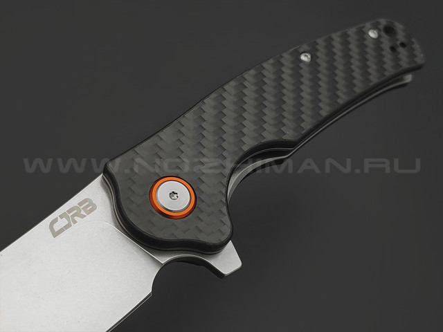 Нож CJRB Crag J1904-CF сталь D2, рукоять Carbon fiber