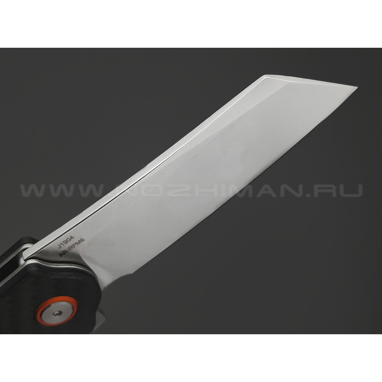 Нож CJRB Crag J1904-CF сталь D2, рукоять Carbon fiber