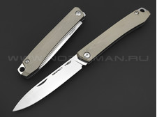 N.C.Custom нож Respect сталь Aus-10, рукоять G10 Tan