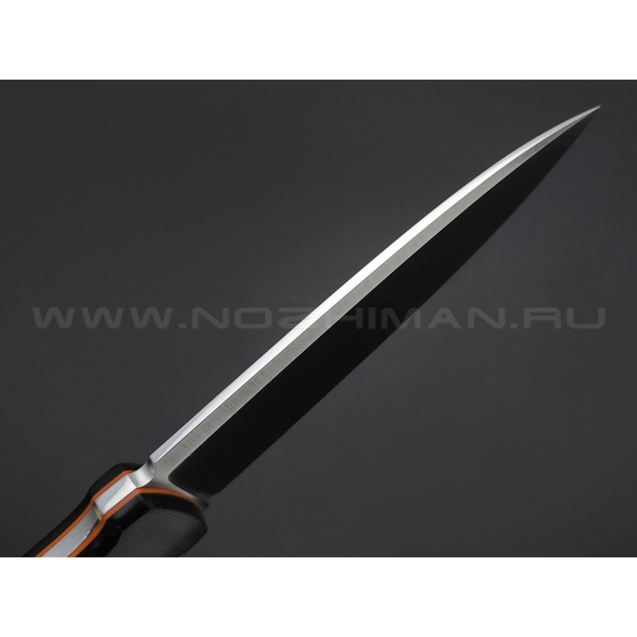 Апус нож Джиггер сталь N690, рукоять G10 чёрно-оранжевый