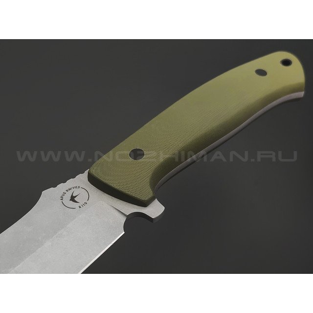 Апус нож Мародёр сталь K110, рукоять G10 олива