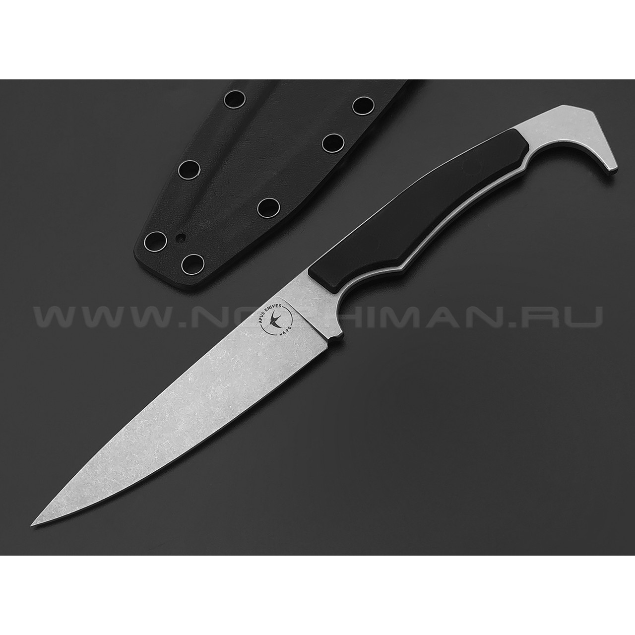 Апус нож Триггер сталь N690, рукоять G10 чёрный