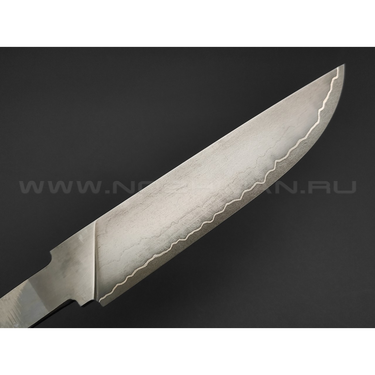 Кузница Васильева кованый клинок КЛВ206 сталь Ламинат K340
