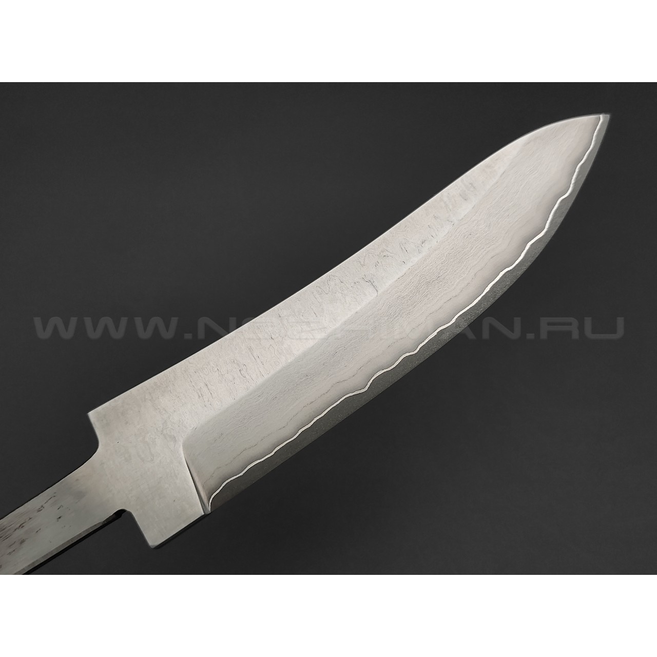Кузница Васильева кованый клинок КЛВ205 сталь Ламинат K340