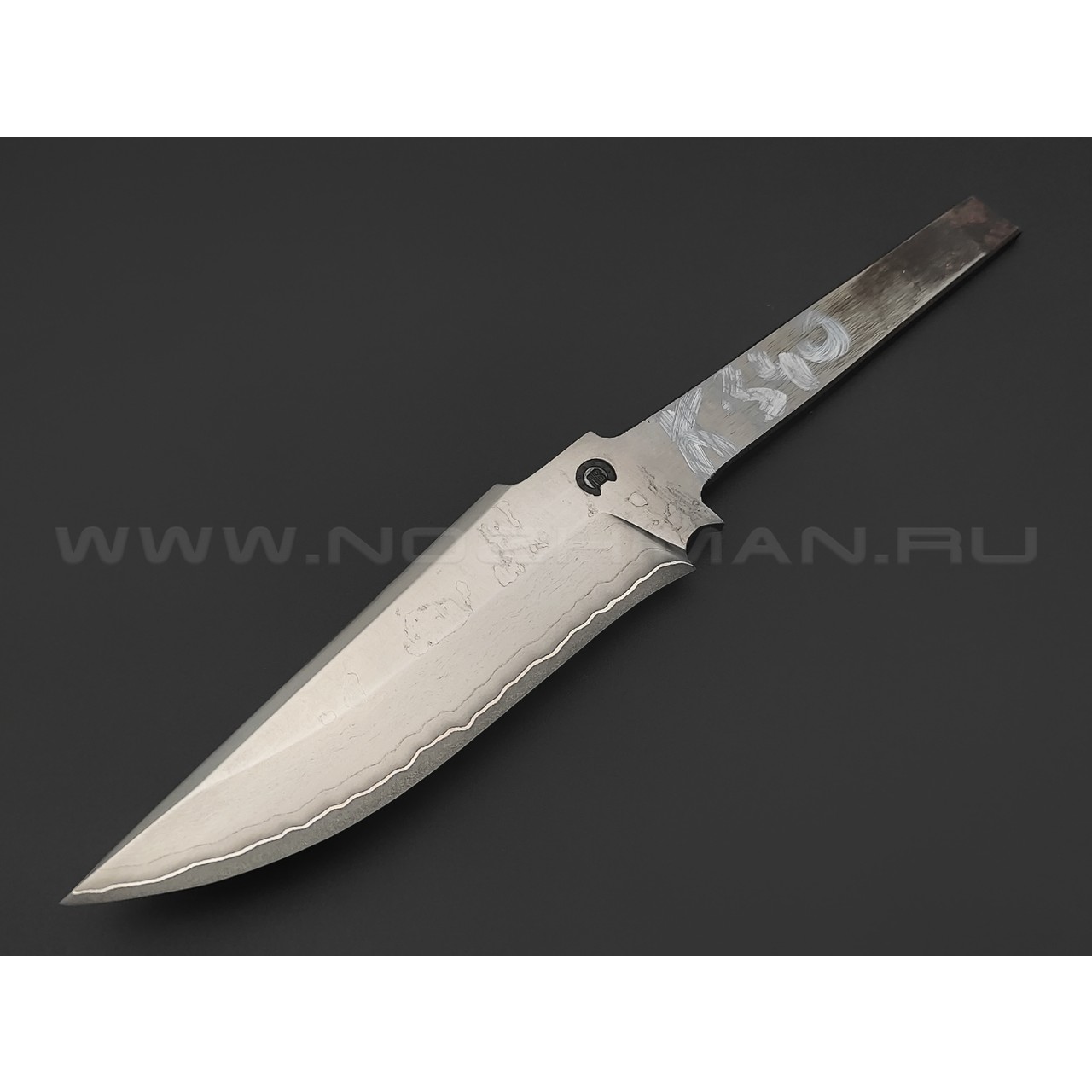 Кузница Васильева кованый клинок КЛВ202 сталь Ламинат K340