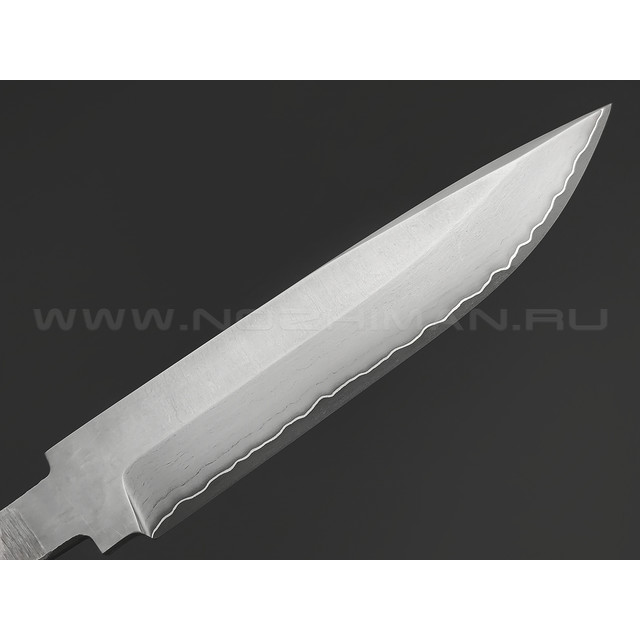 Кузница Васильева кованый клинок КЛВ198 сталь Ламинат K340