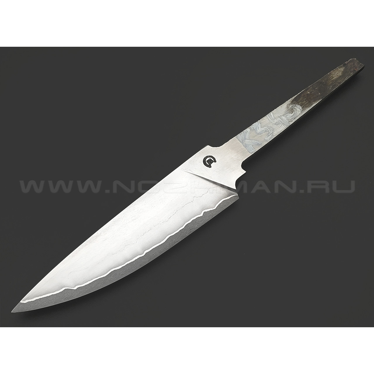 Кузница Васильева кованый клинок КЛВ200 сталь Ламинат K340