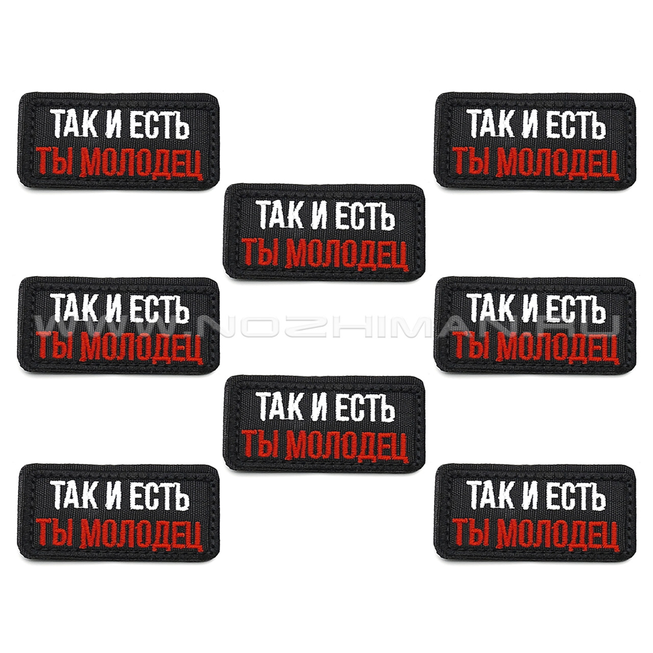 Патч П-366 "Так и есть, ты молодец" 60х30