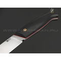 7 ножей нож Клык большой, сталь K340 satin, рукоять G10 black 7 ножей нож Клык большой, сталь K340 satin, рукоять G10 black
