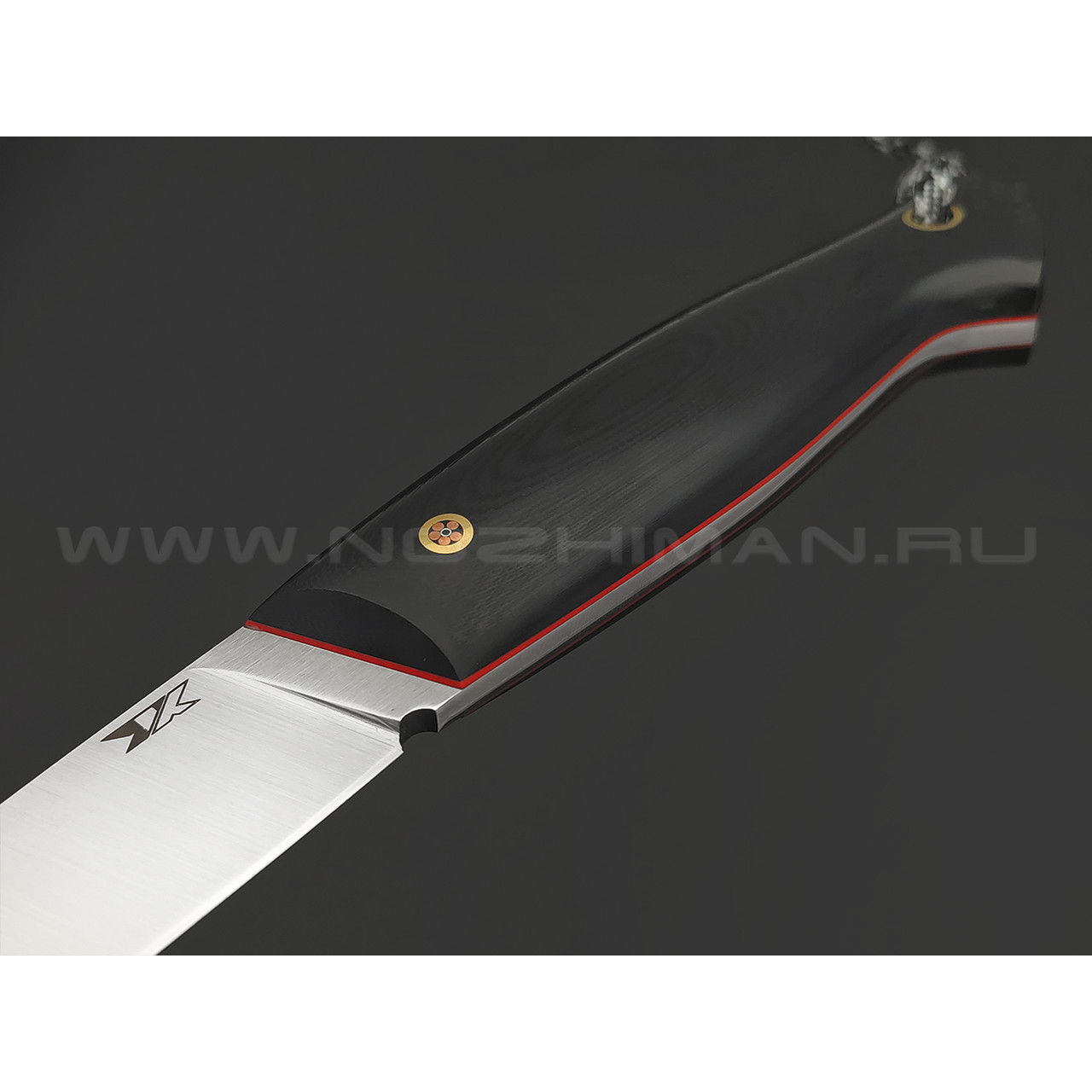 7 ножей нож Клык большой, сталь K340 satin, рукоять G10 black
