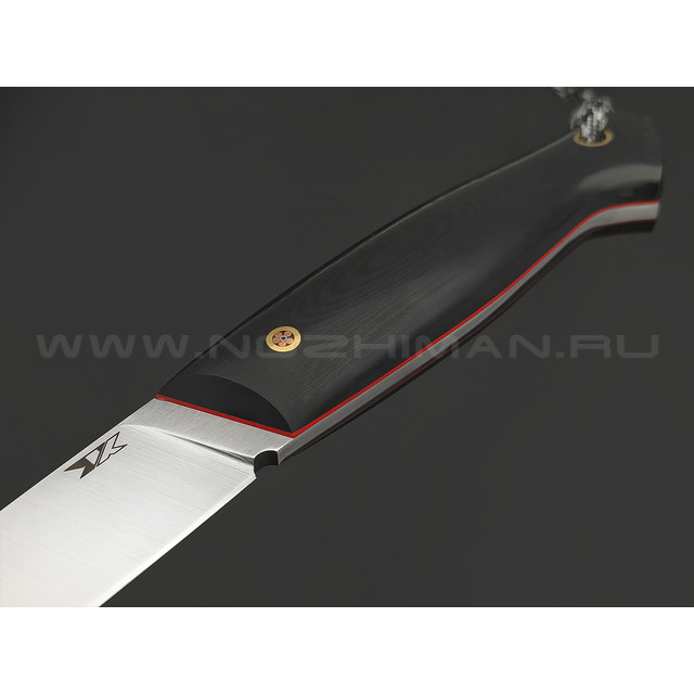 7 ножей нож Клык большой, сталь K340 satin, рукоять G10 black