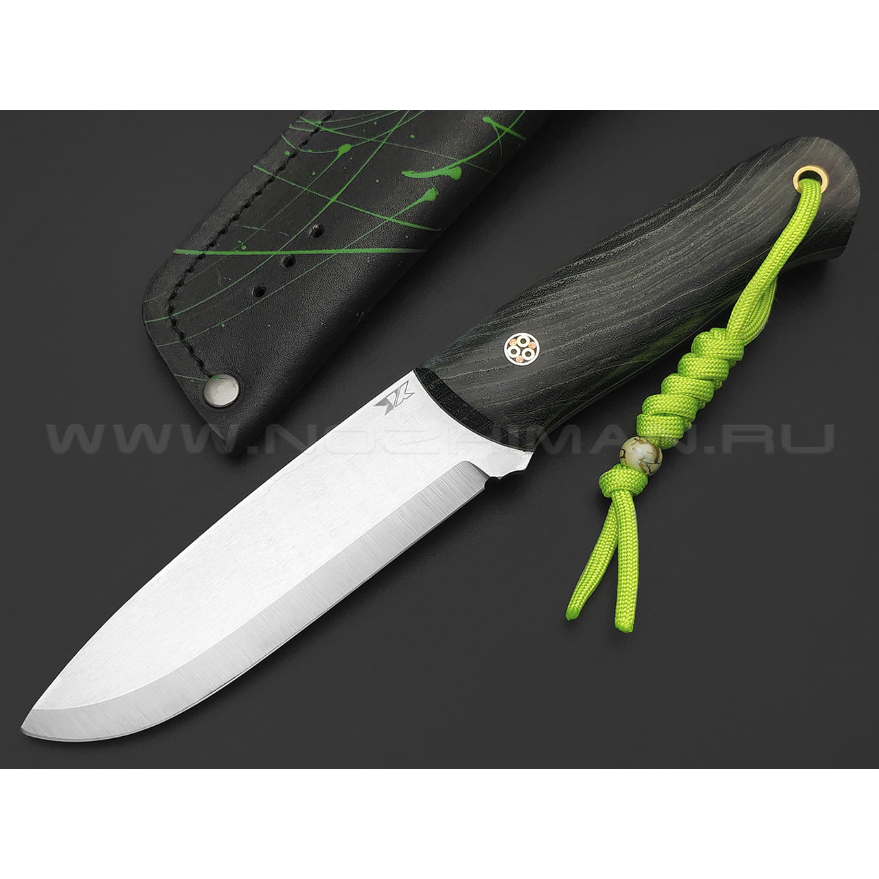 7 ножей нож Йети сталь N690 satin, рукоять Стаб. ясень, G10