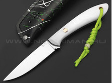 7 ножей нож Ц2 сталь VG-10 satin, рукоять G10 white