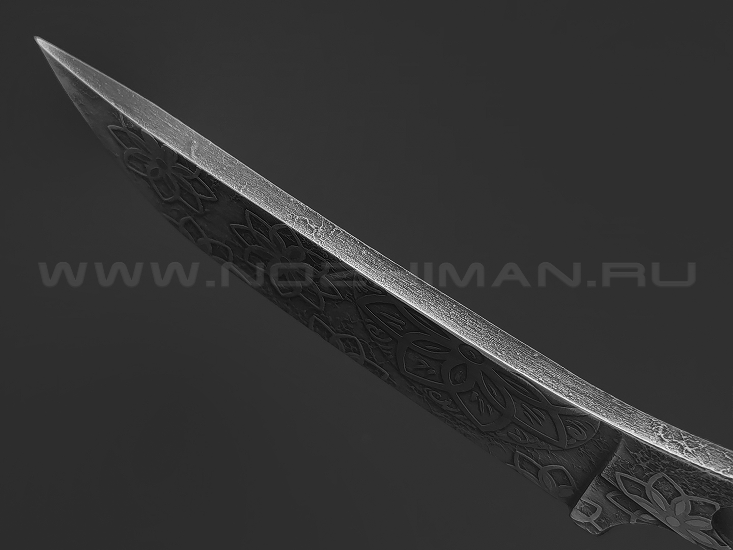 Волчий Век нож скелетный EDC Custom сталь 95Х18 WA, рукоять Сталь