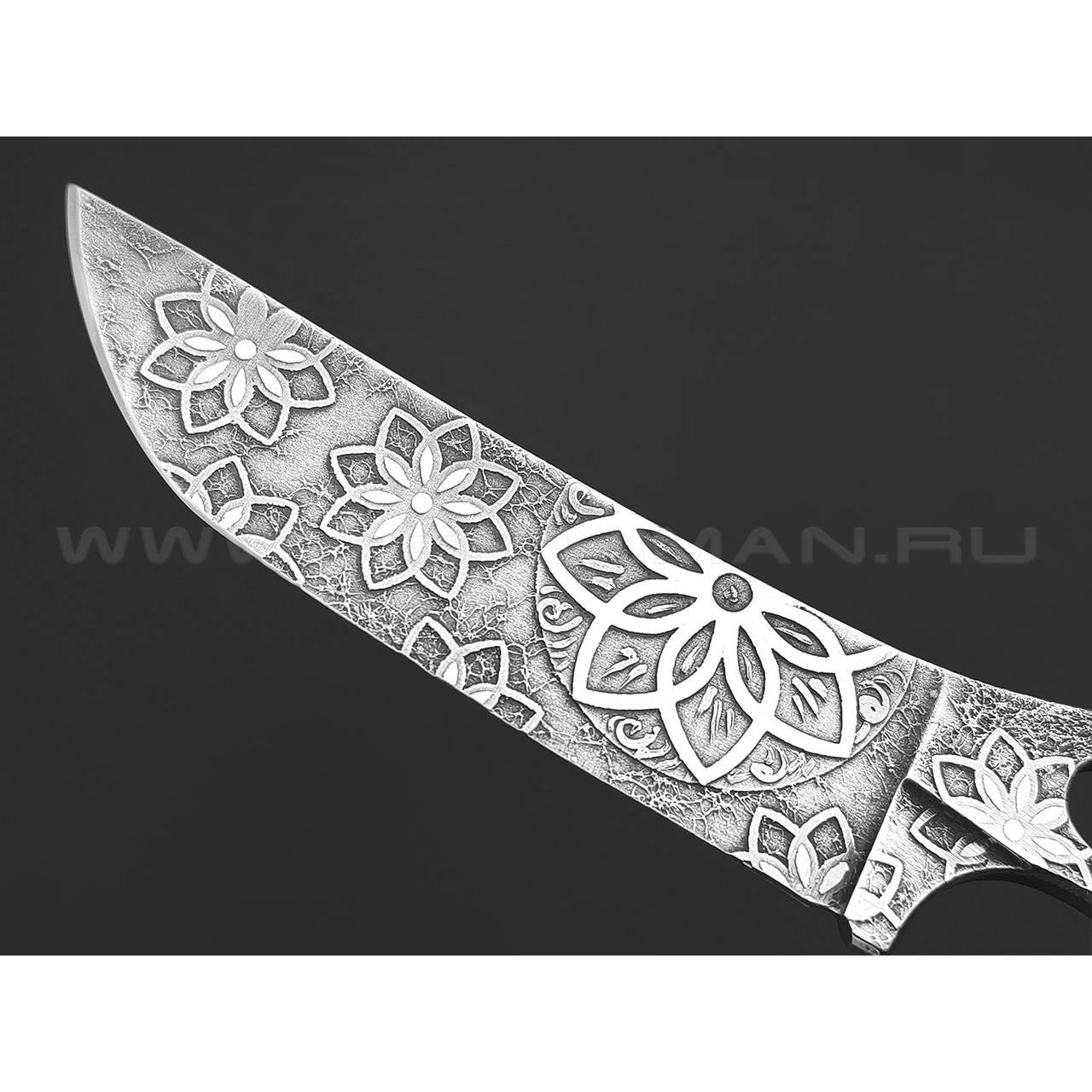 Волчий Век нож скелетный EDC Custom сталь 95Х18 WA, рукоять Сталь