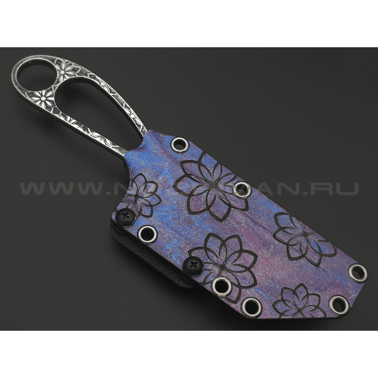 Волчий Век нож скелетный EDC Custom сталь 95Х18 WA, рукоять Сталь