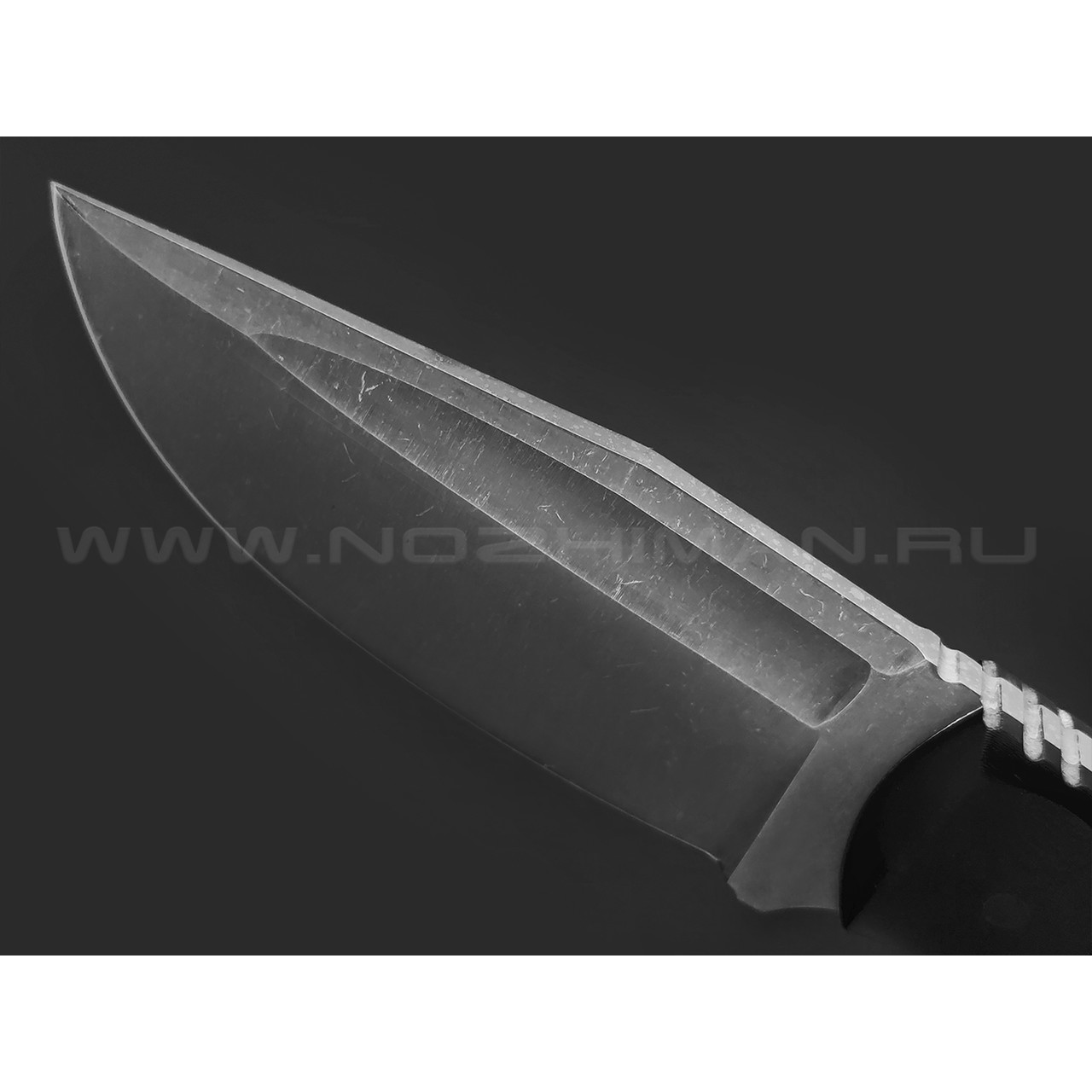 Волчий Век нож Fantocci Tactical Edition сталь 1.4116 WA блэквош, рукоять G10 black, карбоновые пины