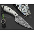 Волчий Век нож МасичЬка Custom сталь CPM S125V WA, рукоять Silver twill, carbon fiber