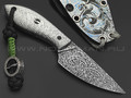 Волчий Век нож МасичЬка Custom сталь CPM S125V WA, рукоять Silver twill, carbon fiber