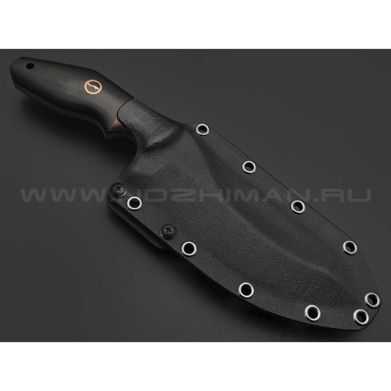Волчий Век нож Кондрат 222 V13.5 Custom Come To The Red Side сталь PGK WA, рукоять G10, carbon fiber