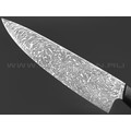 Волчий Век нож Chef Custom сталь N690 WA, рукоять G10 black, карбоновые пины Волчий Век нож Chef Custom сталь N690 WA, рукоять G10 black, карбоновые пины