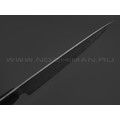 Волчий Век нож Chef Custom сталь N690 WA, рукоять G10 black, карбоновые пины Волчий Век нож Chef Custom сталь N690 WA, рукоять G10 black, карбоновые пины