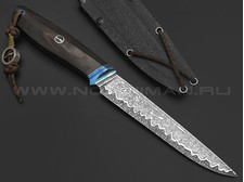 Волчий Век нож Слон Custom сталь Ламинат CPM S125V - VG10, рукоять Дерево гренадил, кристаллизированный титан