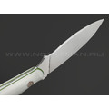 7 ножей нож Канадец сталь PGK satin, рукоять G10 white & green