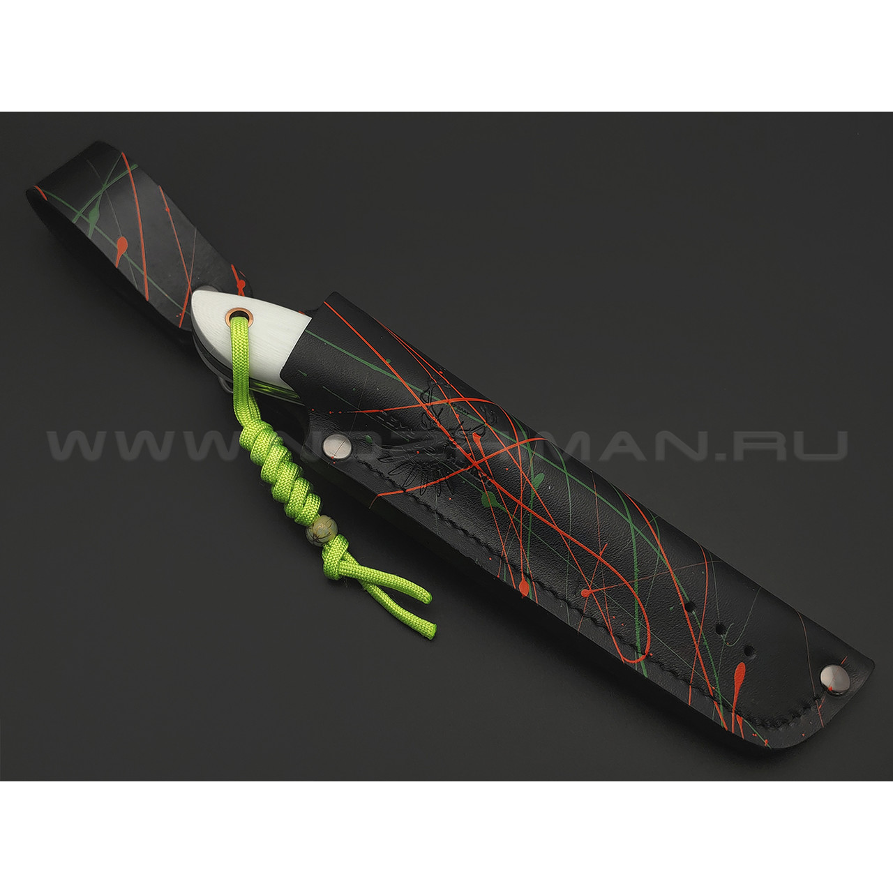 7 ножей нож Ц2 сталь VG-10 satin, рукоять G10 white