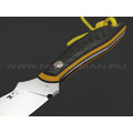 7 ножей нож Канадец сталь PGK satin, рукоять Carbon fiber, G10 yellow 7 ножей нож Канадец сталь PGK satin, рукоять Carbon fiber, G10 yellow