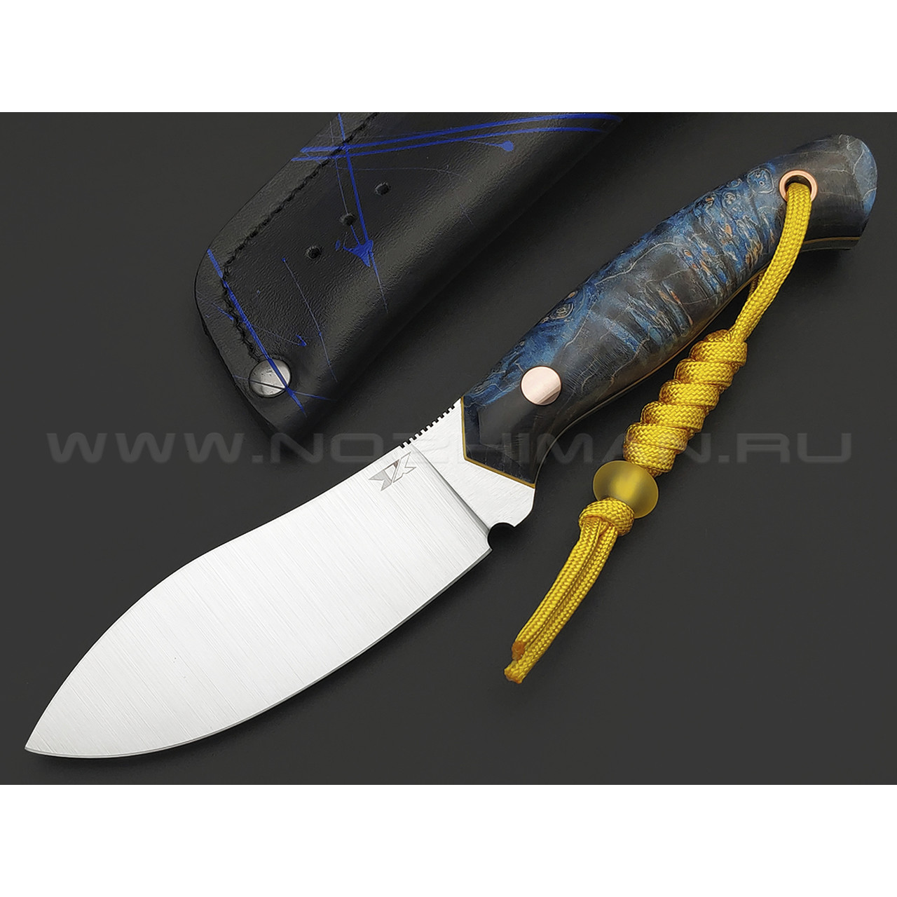 7 ножей нож Нессмук сталь VG-10 satin, рукоять Стаб. кап клена