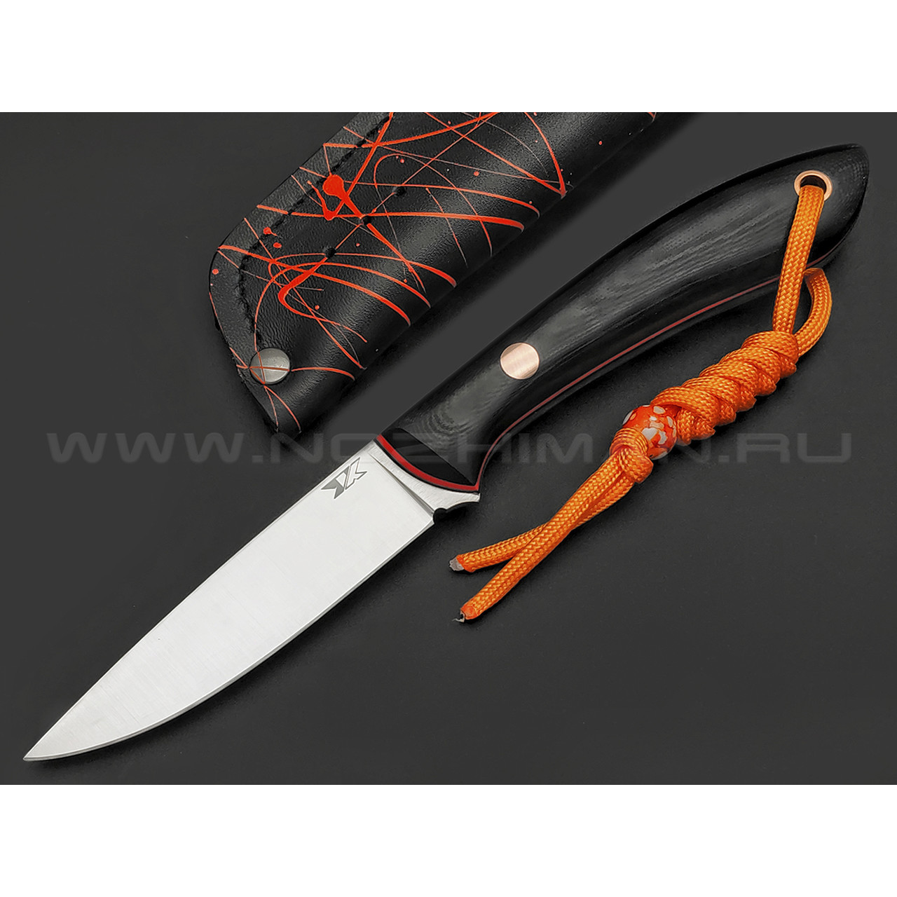 7 ножей нож Ц2 сталь VG-10 satin, рукоять G10 black