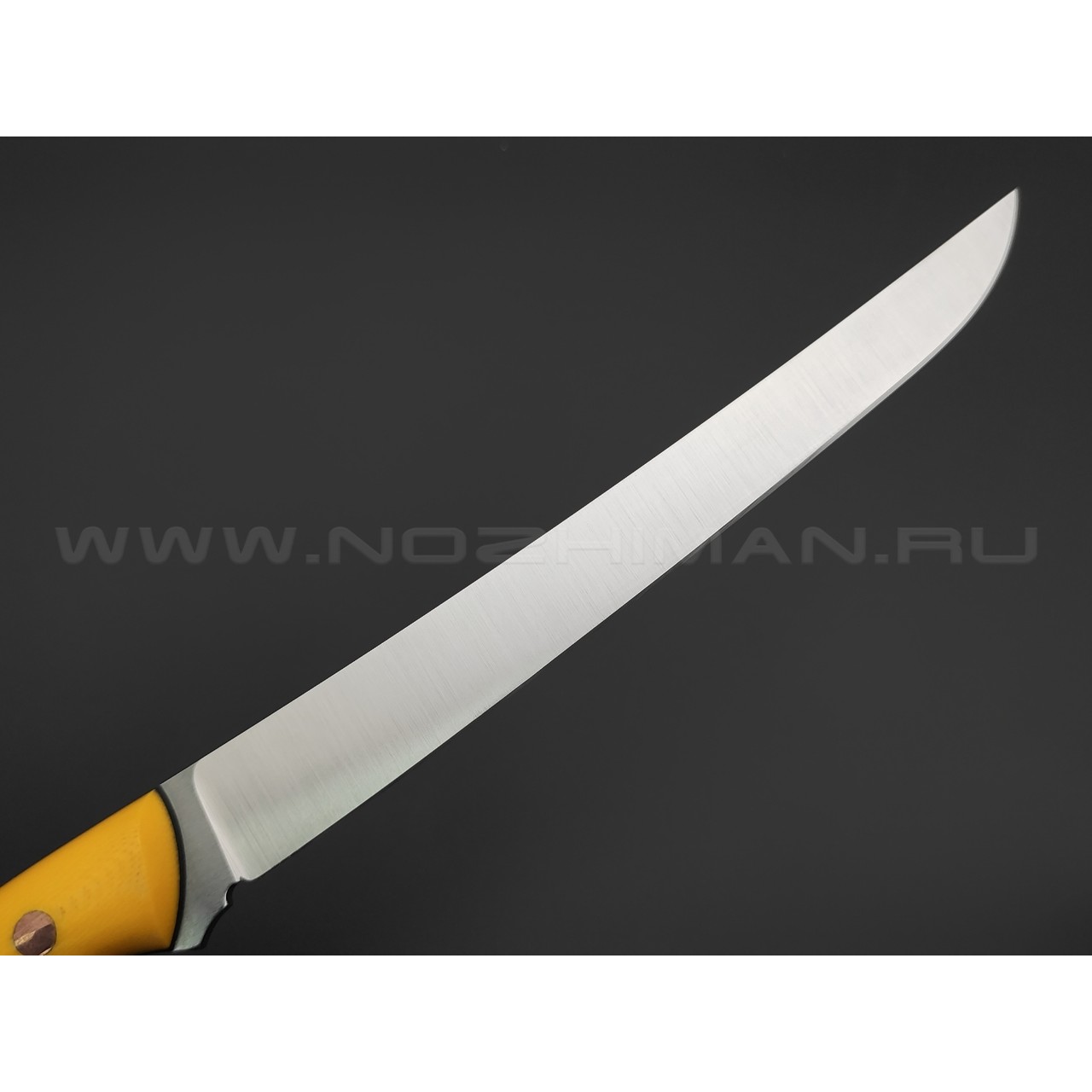 7 ножей нож Обвалочный сталь VG-10 satin, рукоять G10 yellow