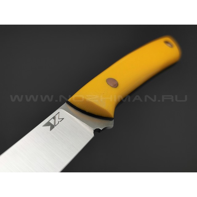 7 ножей нож Обвалочный сталь VG-10 satin, рукоять G10 yellow