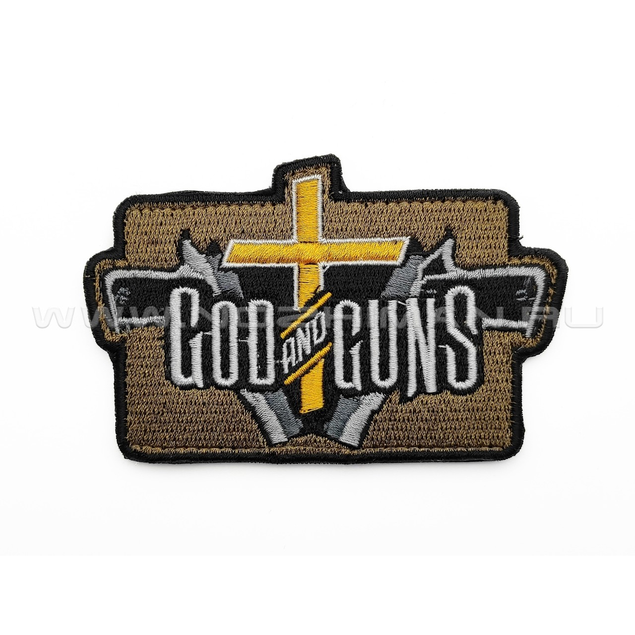 Патч П-395 "God and Guns"