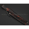 7 ножей нож Айсберг сталь D2 satin, рукоять G10 black & red 7 ножей нож Айсберг сталь D2 satin, рукоять G10 black & red