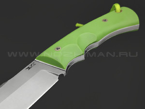 7 ножей нож Беркут сталь K340 stonewash, рукоять G10 green