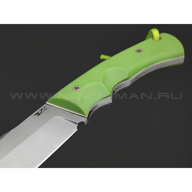 7 ножей нож Беркут сталь K340 стоунвош, рукоять G10 green