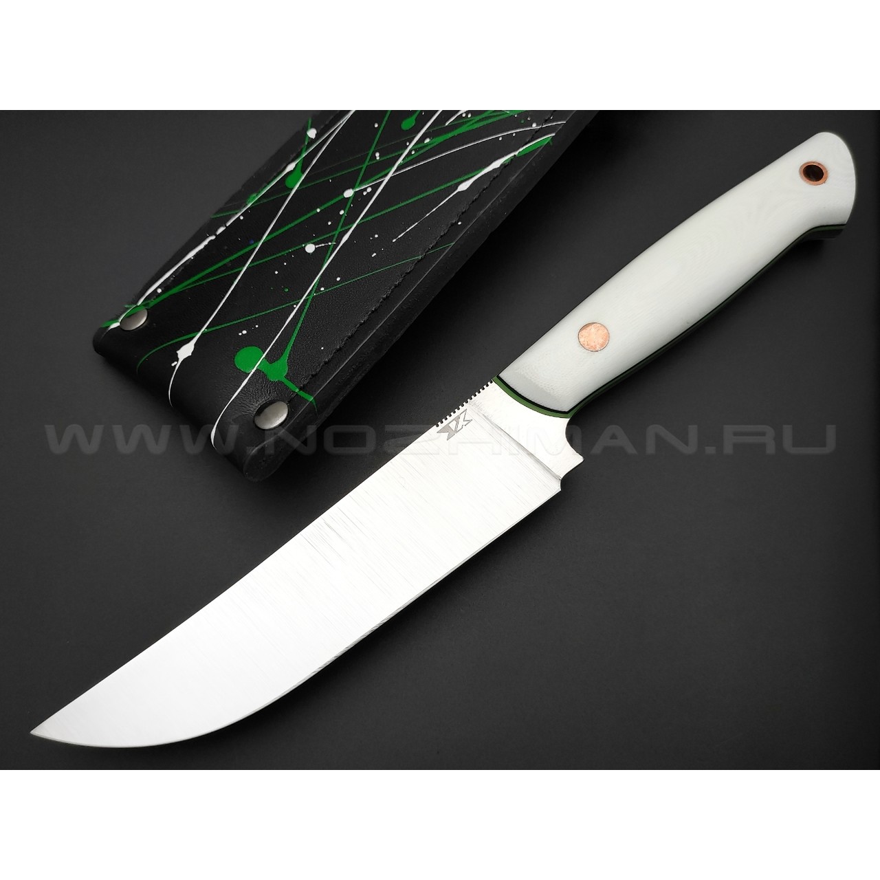 7 ножей нож Техно Пчак сталь VG-10 satin, рукоять G10 white