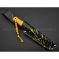 7 ножей нож Колибри сталь N690 satin, рукоять G10 yellow 7 ножей нож Колибри сталь N690 satin, рукоять G10 yellow
