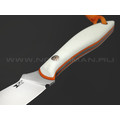 7 ножей нож Канадец сталь PGK satin, рукоять G10 white & orange