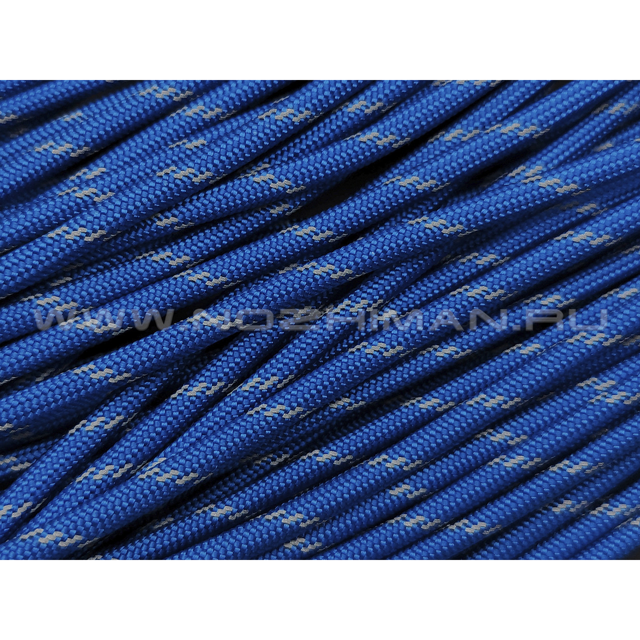 CORD Paracord 550 Светоотражающий Reflective Ultramarine Blue