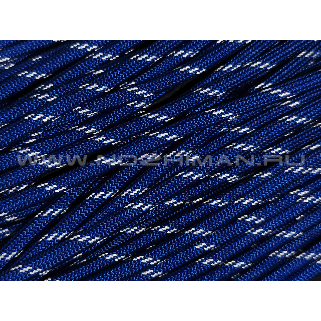 CORD Paracord 550 Светоотражающий Reflective Ultramarine Blue