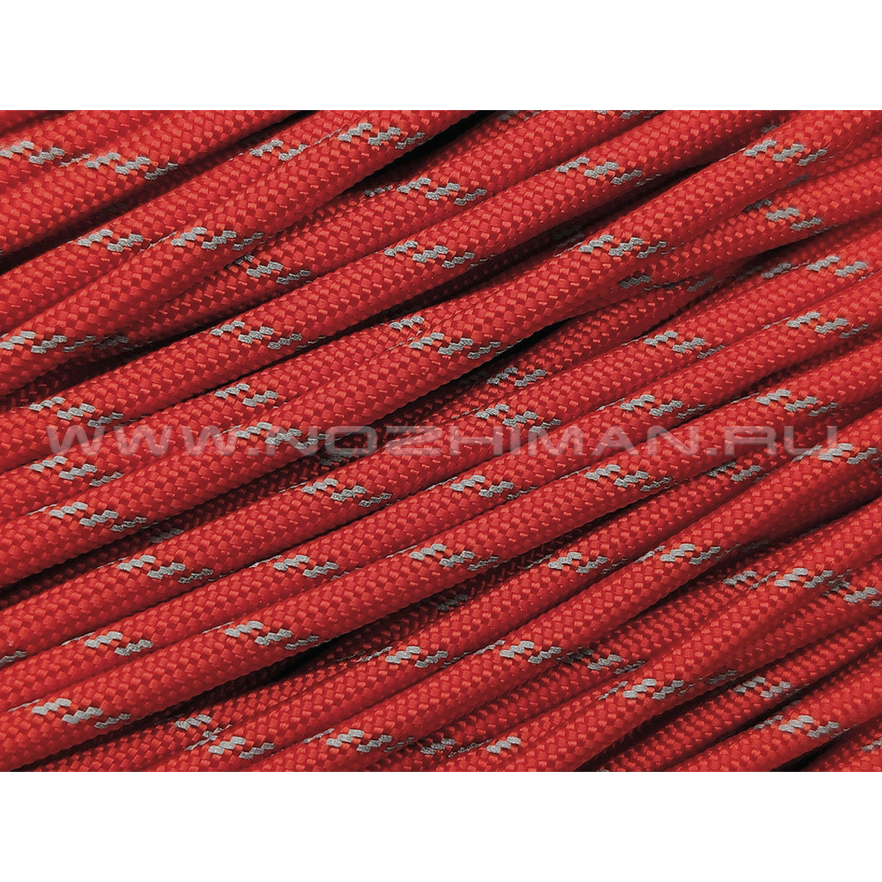 CORD Paracord 550 Светоотражающий Reflective Red