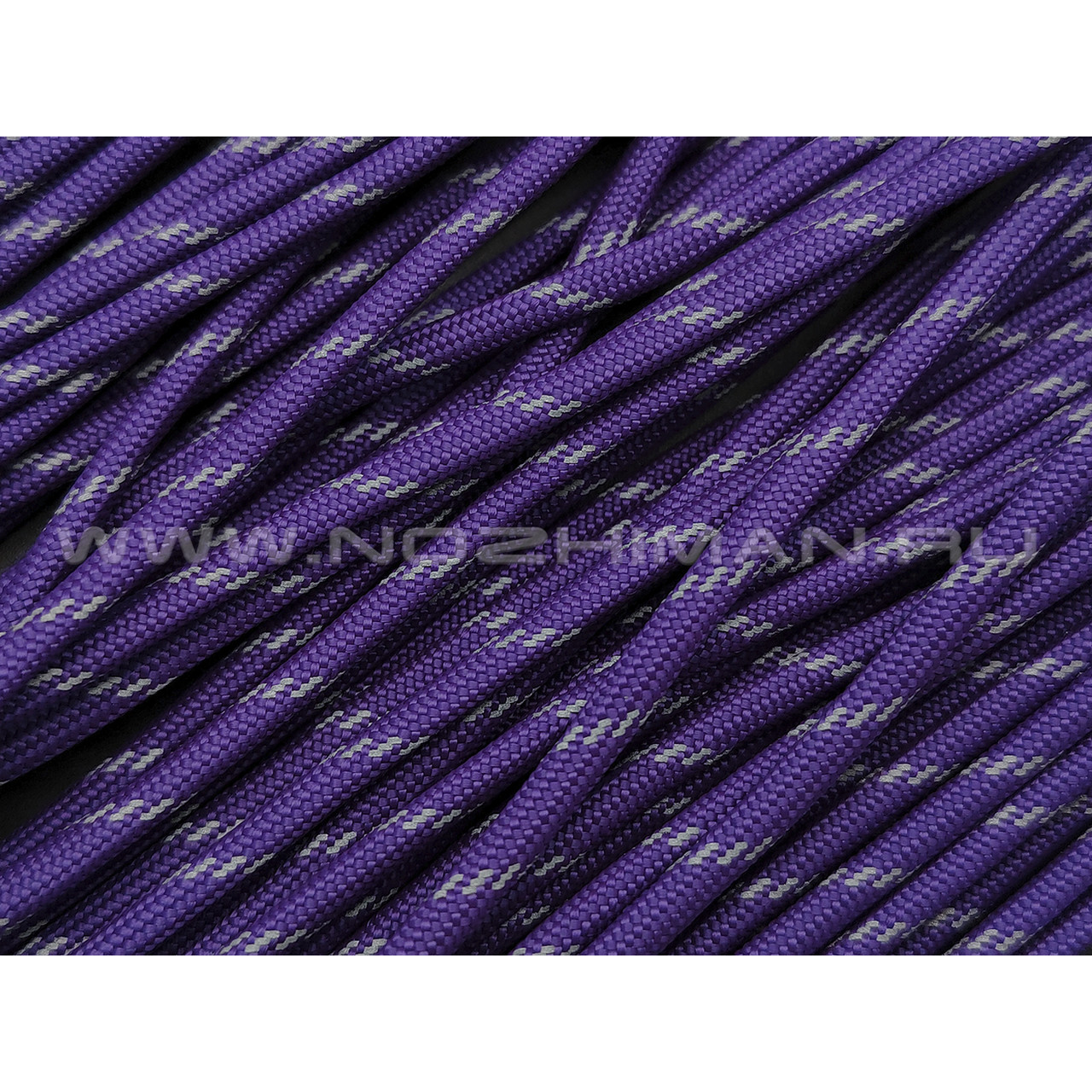 CORD Paracord 550 Светоотражающий Reflective Purple