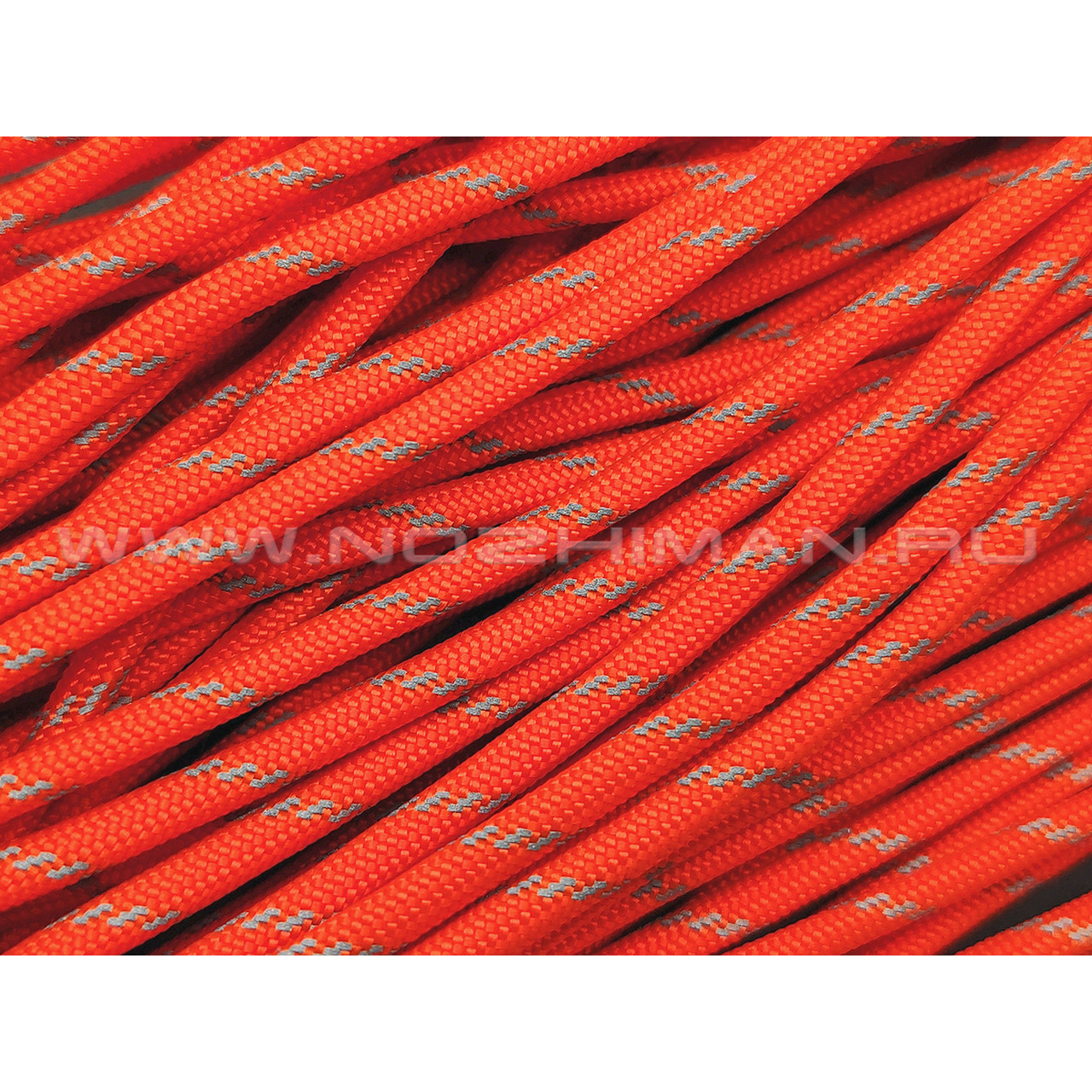 CORD Paracord 550 Светоотражающий Reflective Neon Orange