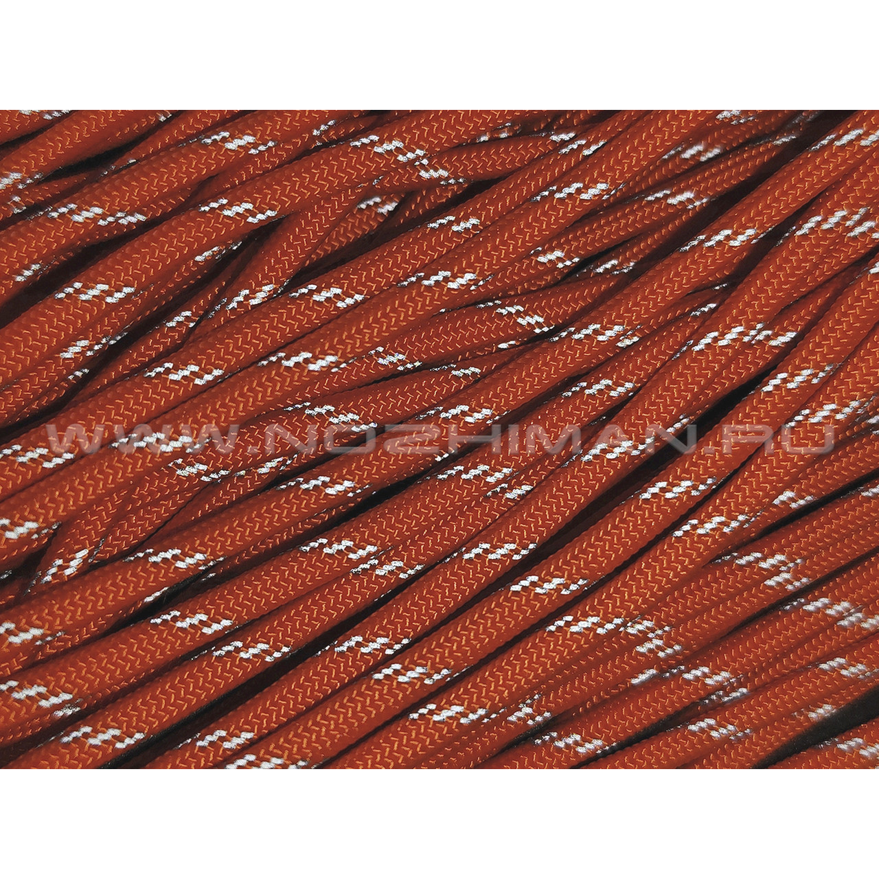 CORD Paracord 550 Светоотражающий Reflective Neon Orange